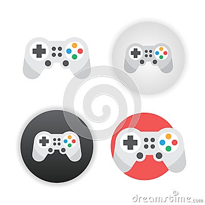 Game controller icon Vector Illustration