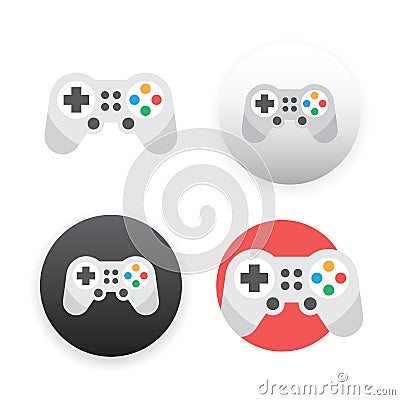 Game controller icon Vector Illustration