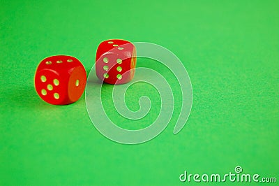 Game cubes Stock Photo