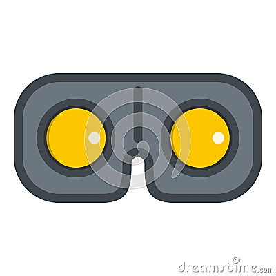 Game glasses icon isolated Vector Illustration