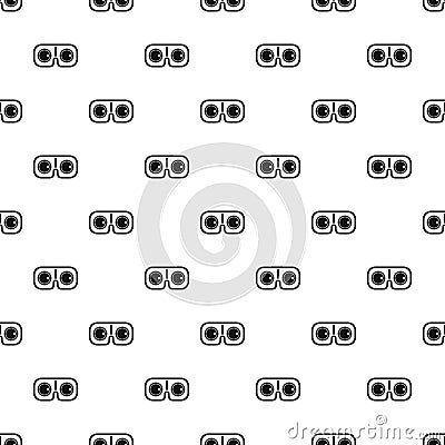 Game glasses pattern vector Vector Illustration