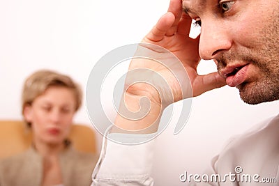 game over - divorce Stock Photo