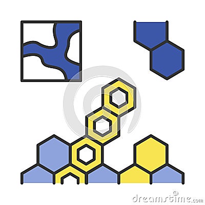 Game strategy color icon Vector Illustration