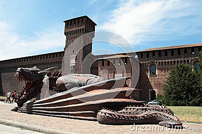 Game of Thrones, Milan 2017 Editorial Stock Photo