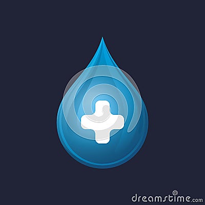 Game UI asset. Gaming user interface manna points icon. vector illustration Vector Illustration