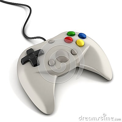 Gamepad 3d illustration Cartoon Illustration