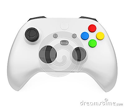 Gamepad Joystick Isolated Stock Photo