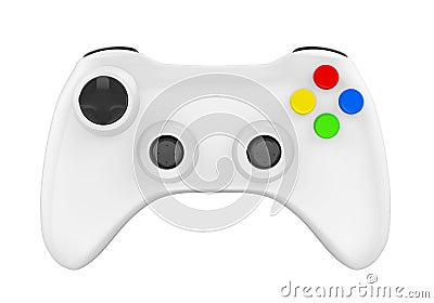 Gamepad Joystick Isolated Stock Photo