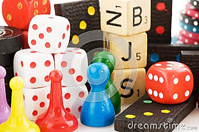 Games Stock Photo