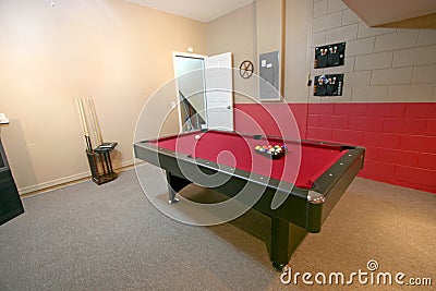 Games Room Stock Photo