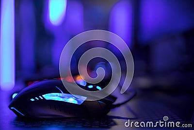 Gaming arena background Stock Photo