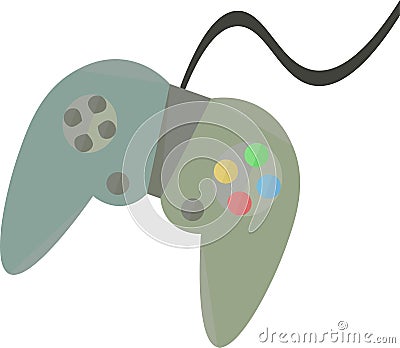 Gaming Controller Vector Clip Art Design Vector Illustration