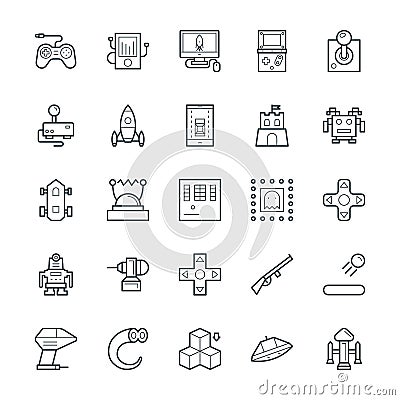 Gaming Cool Vector Icons 1 Editorial Stock Photo