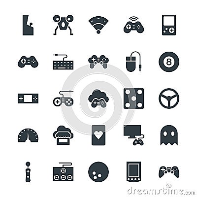 Gaming Cool Vector Icons 2 Editorial Stock Photo