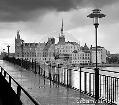 Gamla Stan. Stock Photo