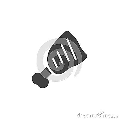 Gammon meat leg vector icon Vector Illustration