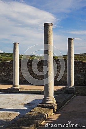 Gamzigrad, Felix Romuliana,ancient Roman palace ruins Stock Photo