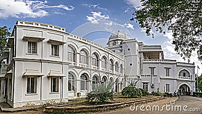 Gandhi memorial museum building in Madurai, India Editorial Stock Photo