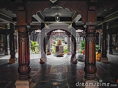 Ganesh temple Stock Photo