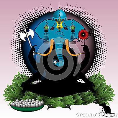 Ganesha Vector Illustration