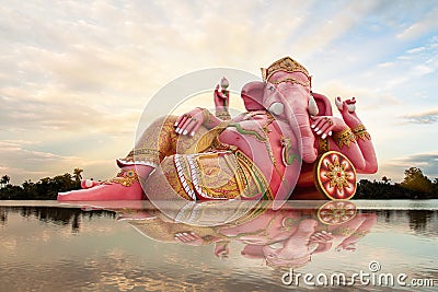 Ganesha, Hindu God Stock Photo
