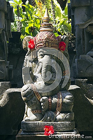 Ganesha statue, Bali Stock Photo