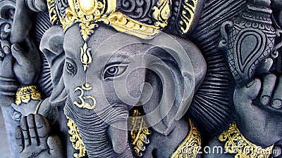 Ganesha Statue Stock Photo