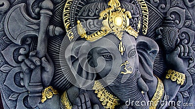 Ganesha Statue Stock Photo