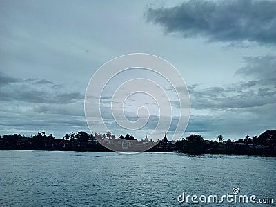 Ganga river Stock Photo