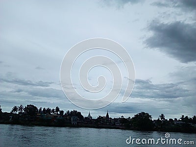 Ganga river Stock Photo