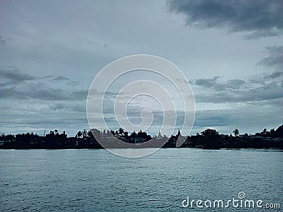 Ganga river Stock Photo