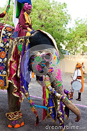 Gangaur Festival-Jaipur Editorial Stock Photo