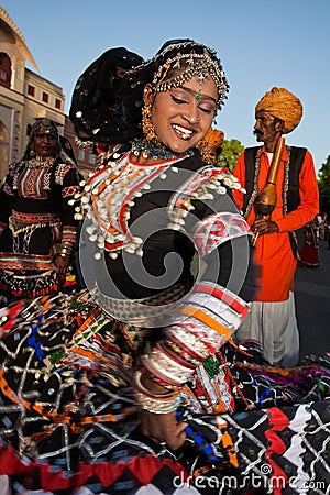 Gangaur Festival-Jaipur Editorial Stock Photo