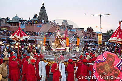 Gangaur Festival-Jaipur Editorial Stock Photo