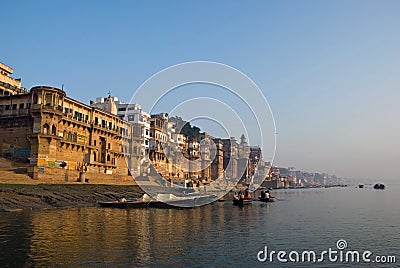 Ganges River Editorial Stock Photo