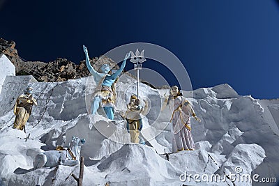 Gangotri, Uttarakhand, India. Indian gods, Himalayas Stock Photo