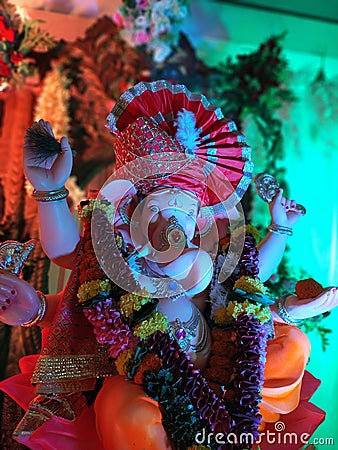 Ganpati Bappa morya, Ganesha, ganesh , Stock Photo