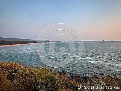 Ganpatipule beach Stock Photo