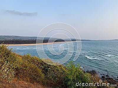 Ganpatipule beach Stock Photo