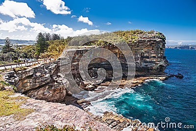 The Gap at Watsons Bay in Sydney, Australia. Stock Photo