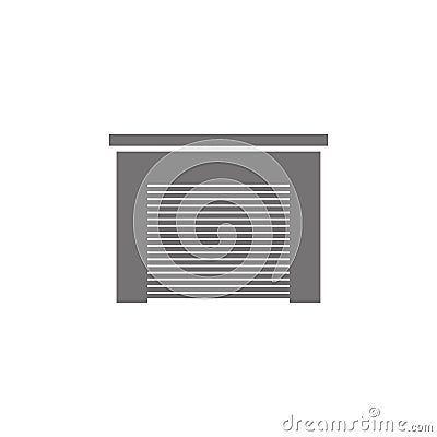 Garage Icon Vector Illustration