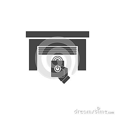 Garage remote control icon - Illustration Vector Illustration