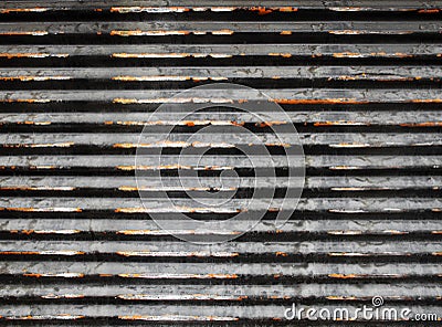 Garage shutter Stock Photo