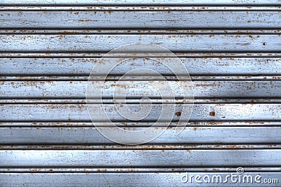 Garage shutter Stock Photo