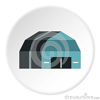 Garage storage icon, flat style Vector Illustration