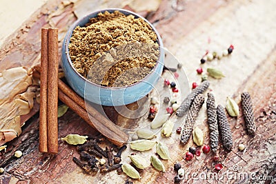 Garam masala Stock Photo