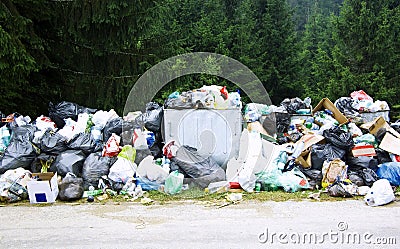 Garbage Stock Photo