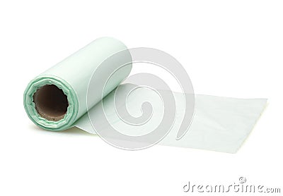 Garbage bags roll Stock Photo