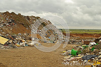 Garbage dump 01 Stock Photo