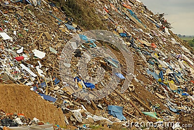 Garbage dump 02 Stock Photo